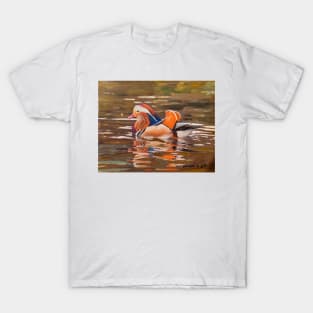 Mandarin Duck in NYC T-Shirt